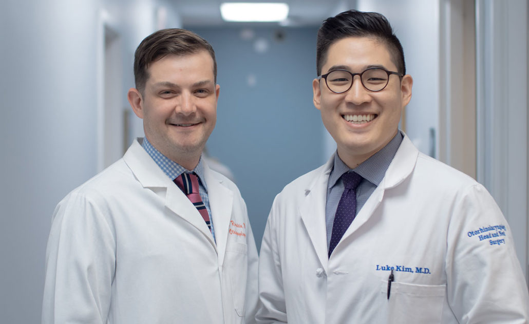 Dr. Ken Rosenstein and Dr. Luke Kim at The Penn Medicine Becker ENT & Allergy Center | New Jersey
