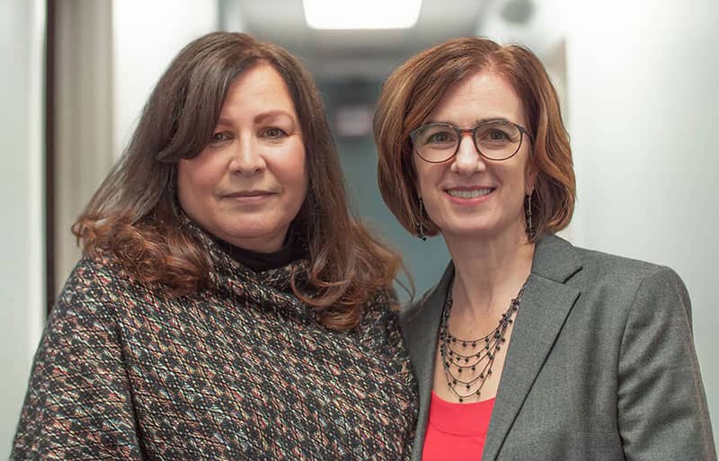 Caren “CC” Sokolow, M.A. and Dr. Karen McQuaide